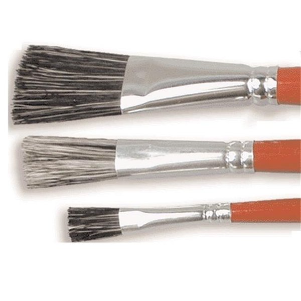Gordon Brush Gordon Brush 6116-01000 New Yorker Camox Brush-1 In. Case Of 36 6116-01000